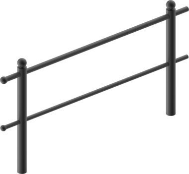 Knieholmgeländer Knee rail Bamberg