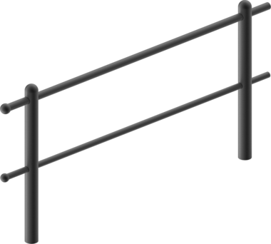 Knieholmgeländer Knee rail Ulm