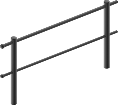 Knieholmgeländer Knee rail Novara ST II