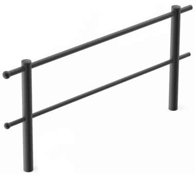 Knieholmgeländer Knee rail Novara (ST)