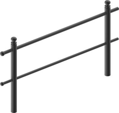 Knieholmgeländer Knee rail Münster